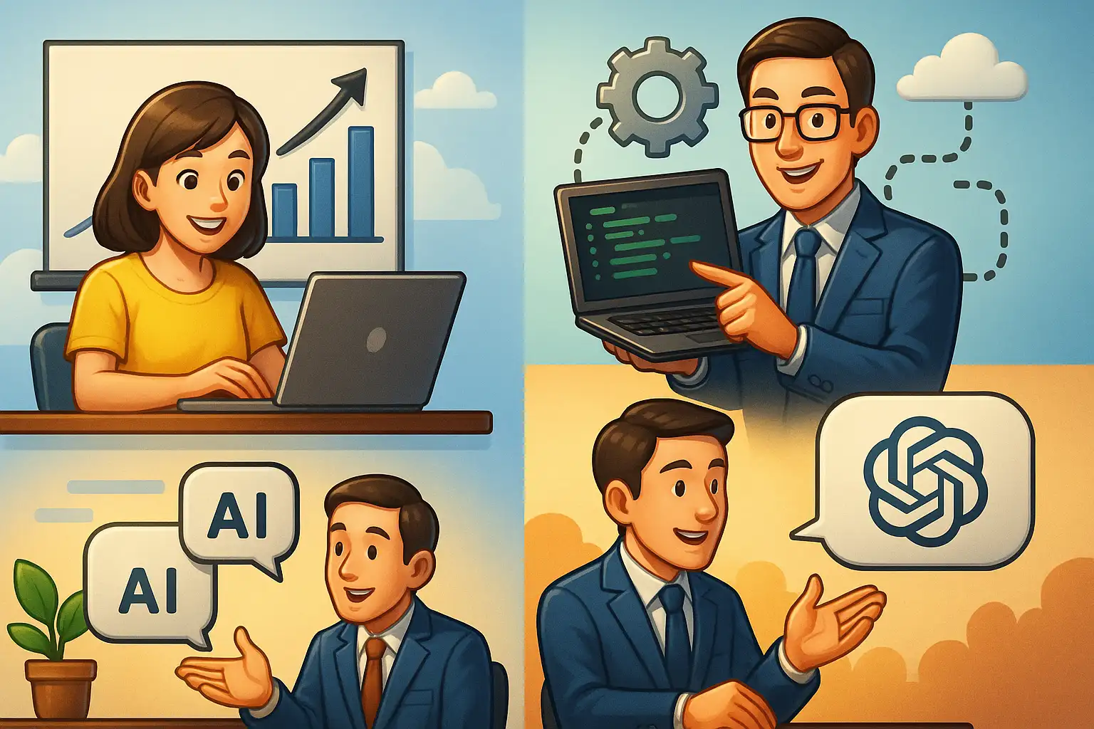 AI&IT顧問サービスイメージ